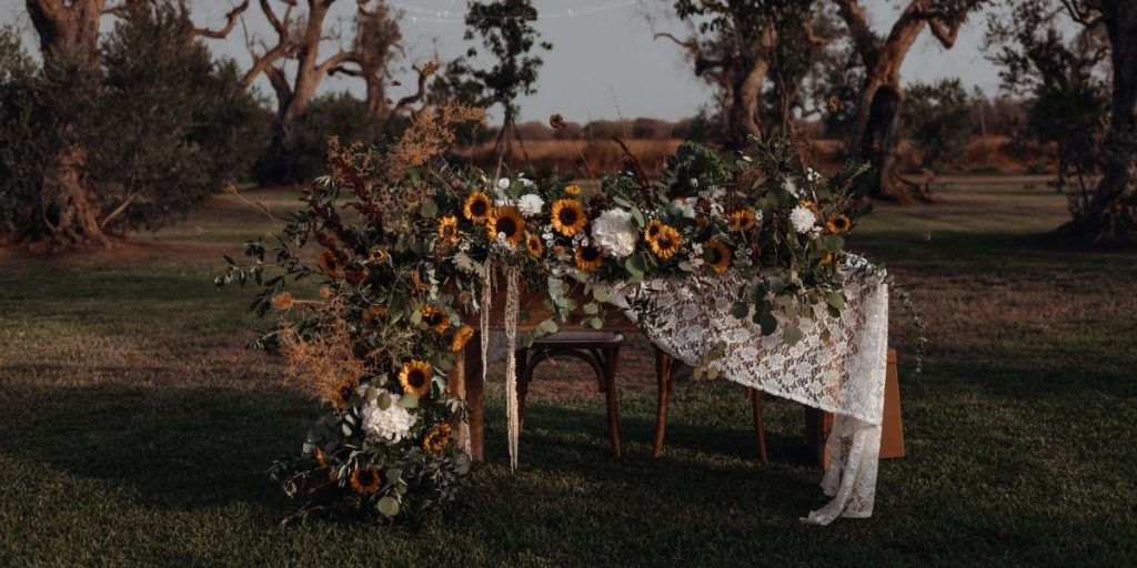 allestimento matrimonio country chic