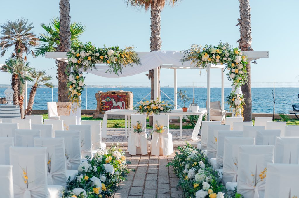 allestimento matrimonio civile